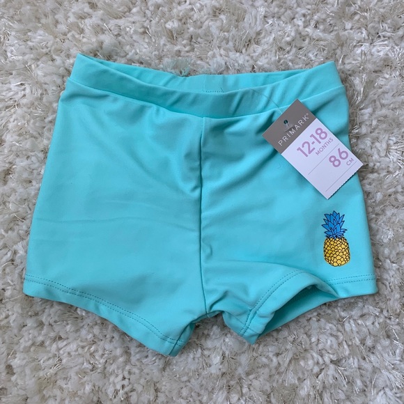 primark flamingo swim shorts